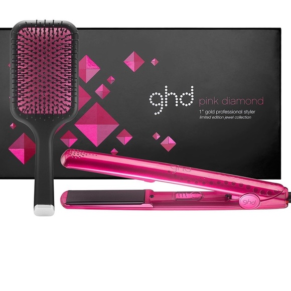 ghd Other Ghd Pink Diamond Flat Iron Brush Poshmark